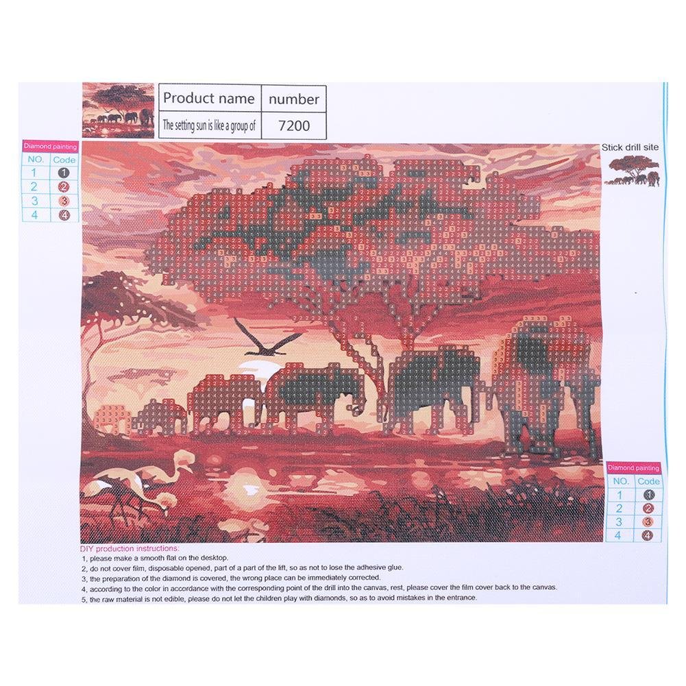 Diamond Painting - Partial Round - Animal Worlds