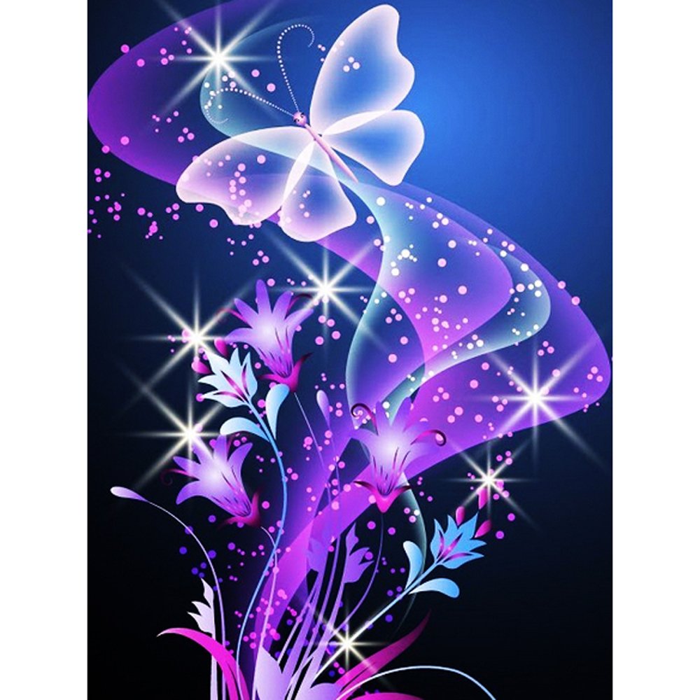 Diamond Painting Art Full Drill Dream Butterfly