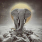 Diamond Painting - Full Round - Elephant A