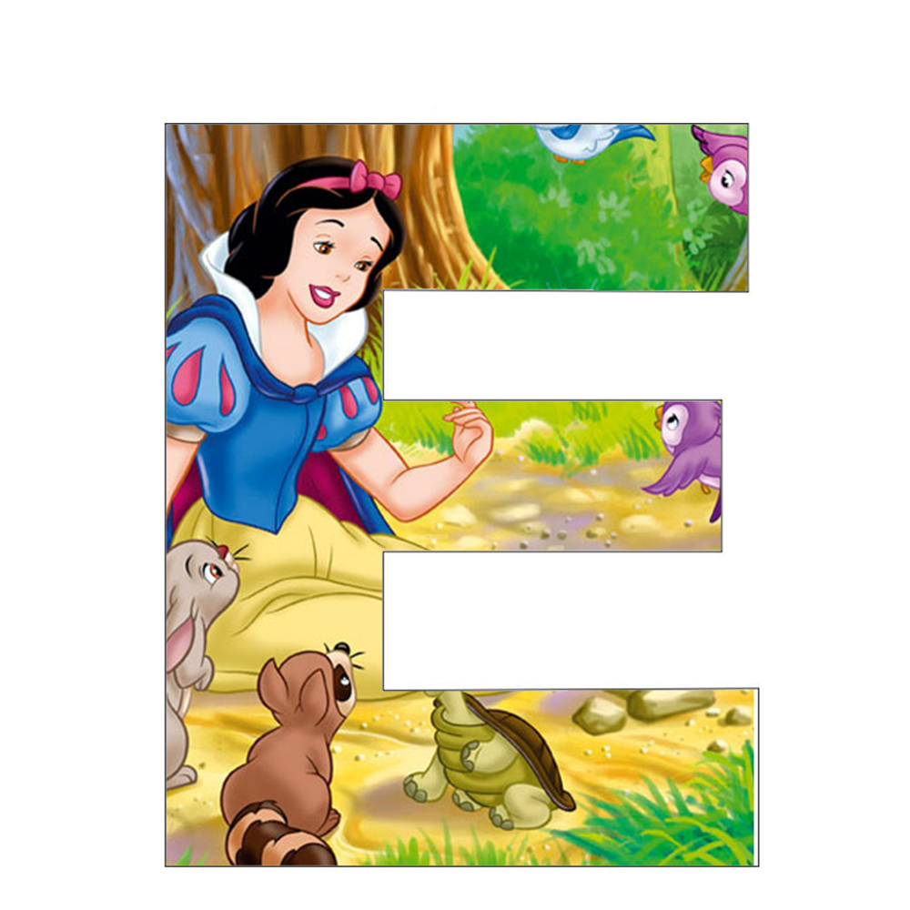 Diamond Paintings Art Full Drill Letter Snow White