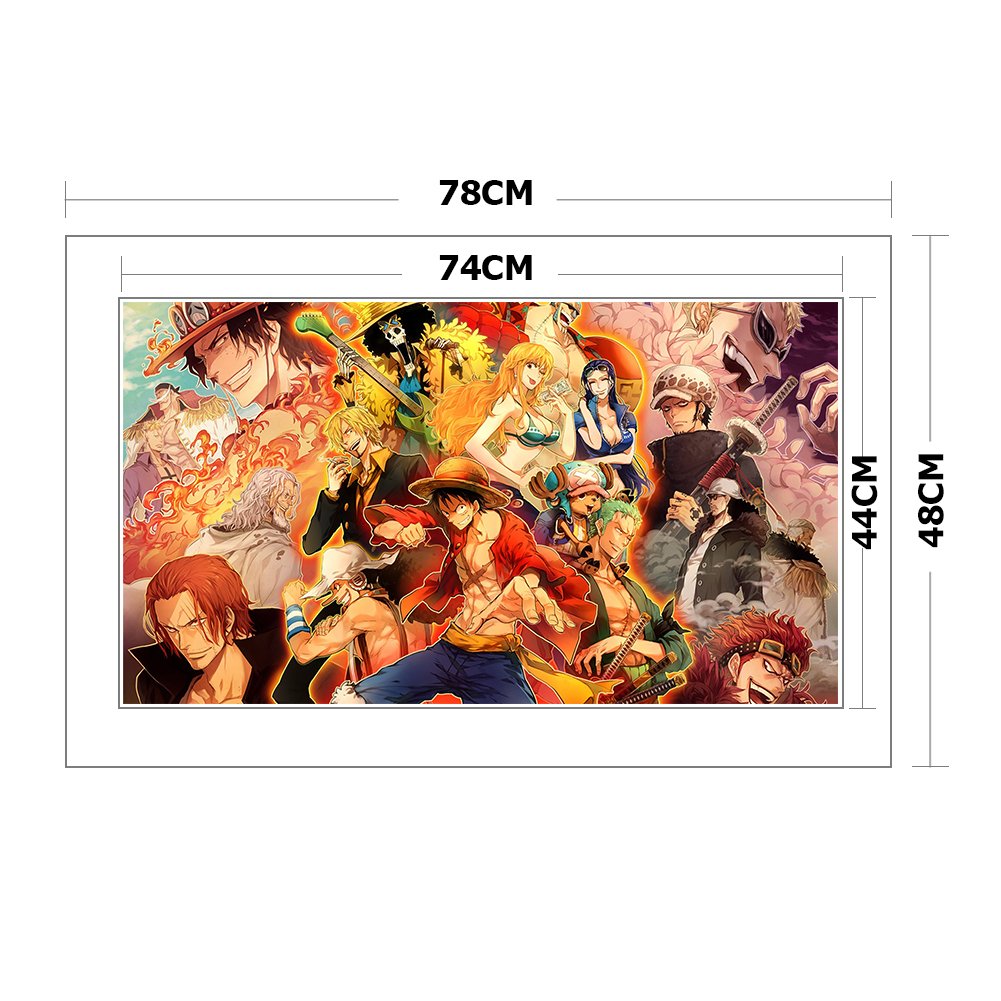 11ct Stamped Cross Stitch - Cartoon Character (78*48cm) A