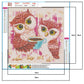 Diamond Painting - Full Round - Cute Owls