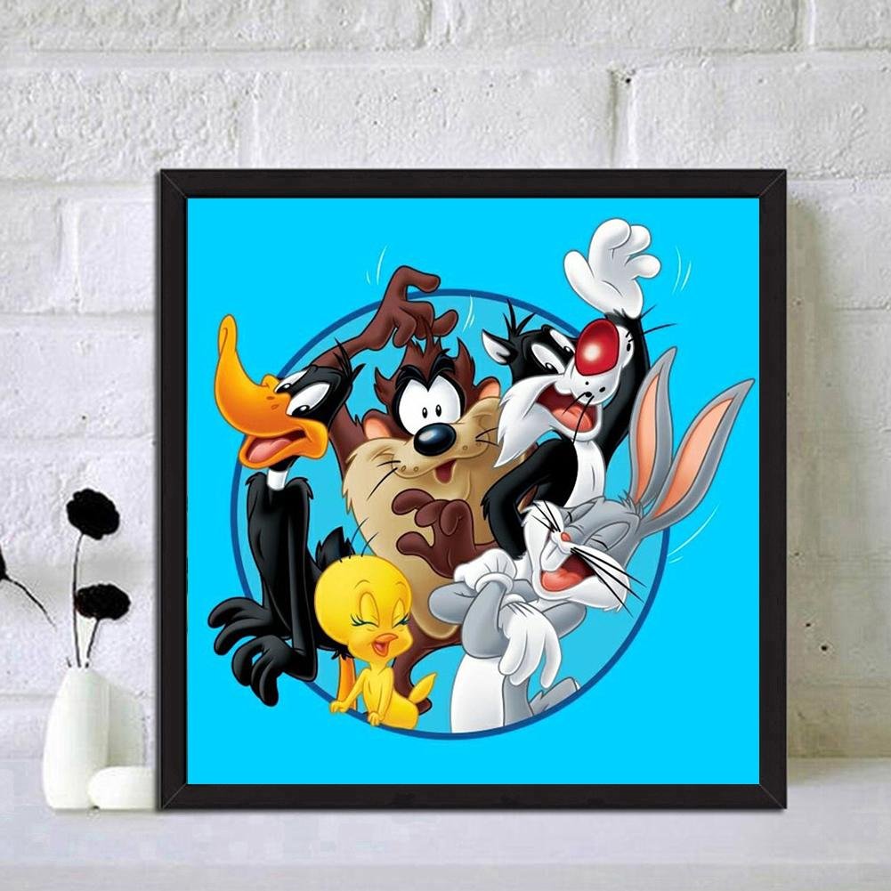 Diamond Painting - Full Round - Cartoon Animals