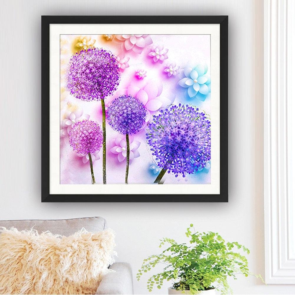 Diamond Painting - Full Round - Dandelion B