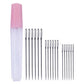 Big Eye Sewing Needles Set Stainless Steel Stitching Tools (5pcs a bottle)