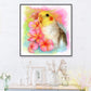 Diamond Painting - Full Round - Flower Bird A