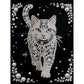 DIY Pearl Painting With Frame - Handmade Self-Adhesive Pearls - Cat (30*40cm) A
