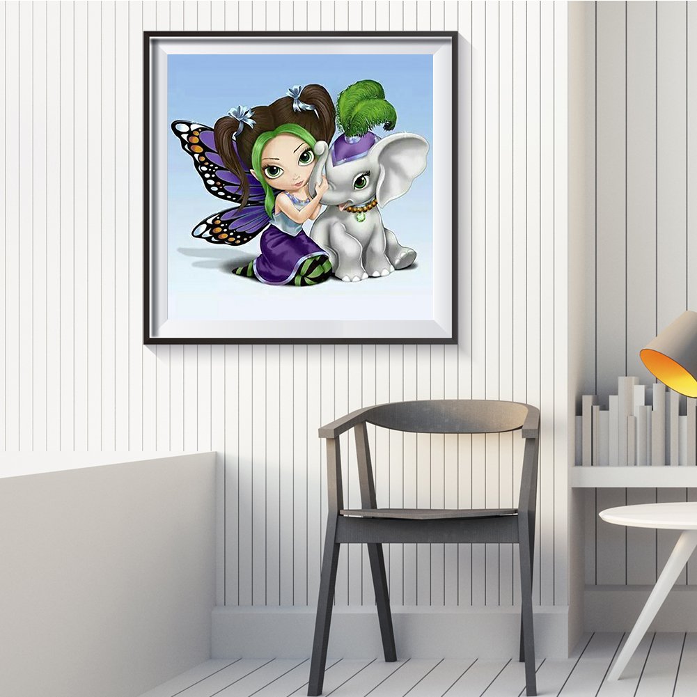 11ct Stamped Cross Stitch - Elf (40*40cm) B