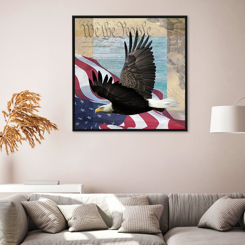 Diamond Painting - Full Round - Eagle B