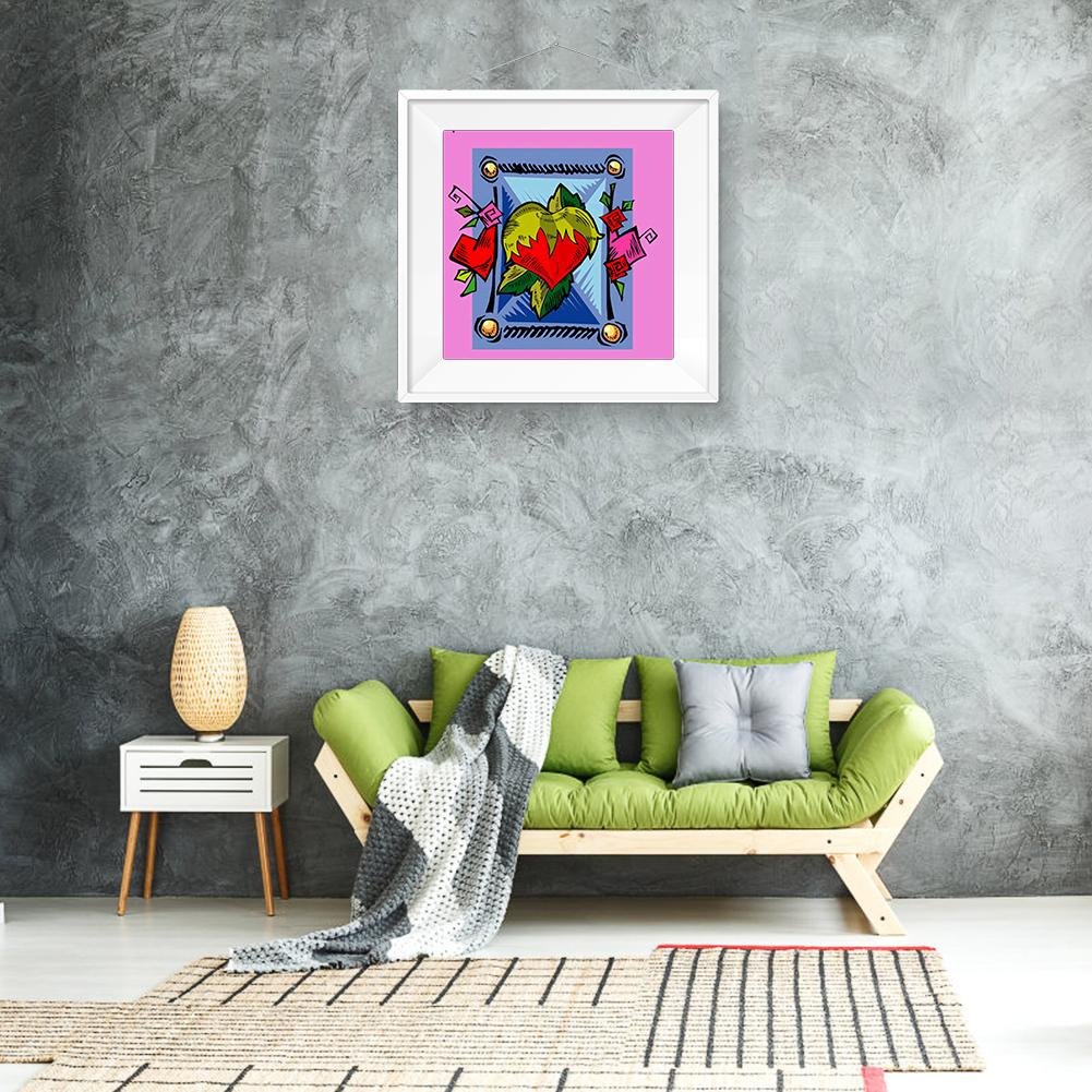 Diamond Painting - Full Round - Love Heart C