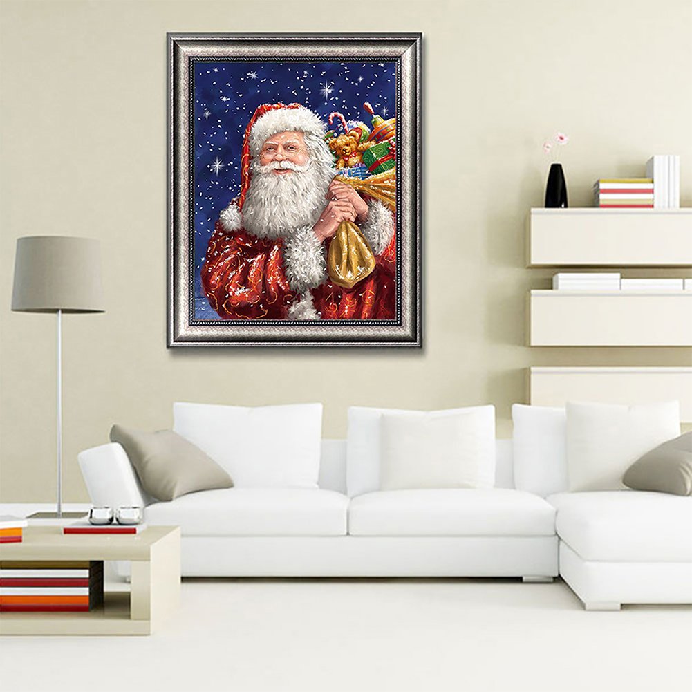Diamond Painting - Full Round - Santa Claus D