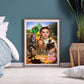 Diamond Painting - Full Round - Dreaming Girl