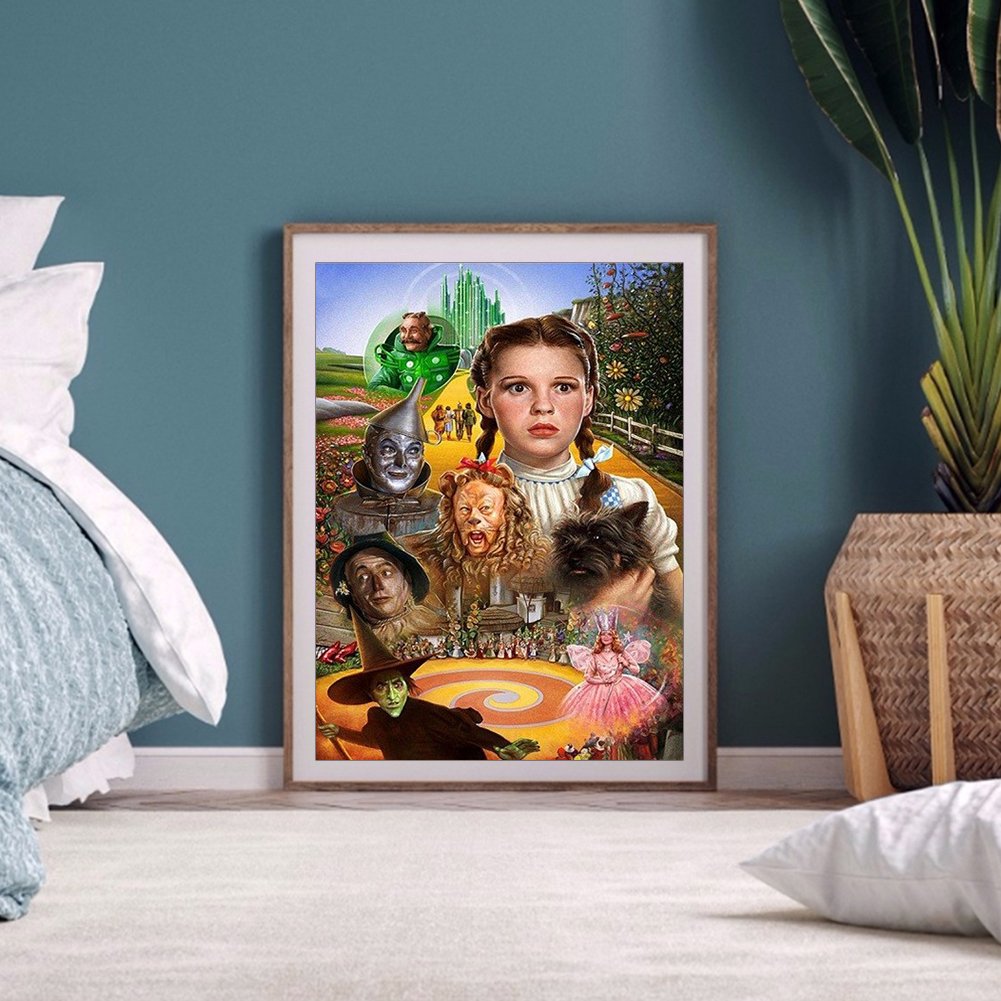 Diamond Painting - Full Round - Dreaming Girl