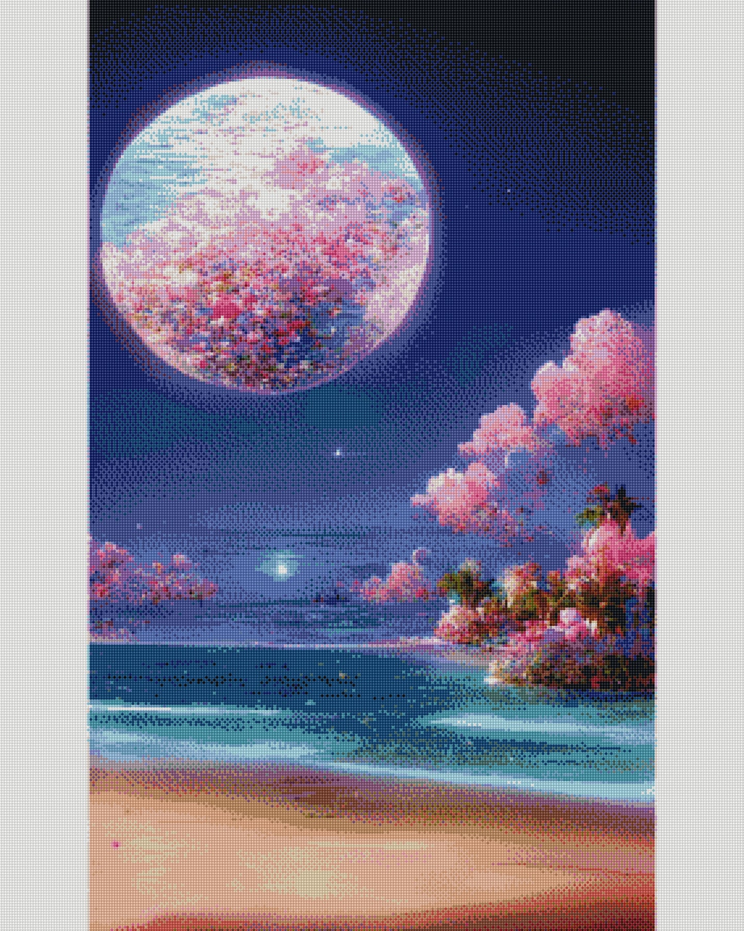 Full Round/Square Diamond Painting Kits W | Scenery 40x70cm 50x80cm