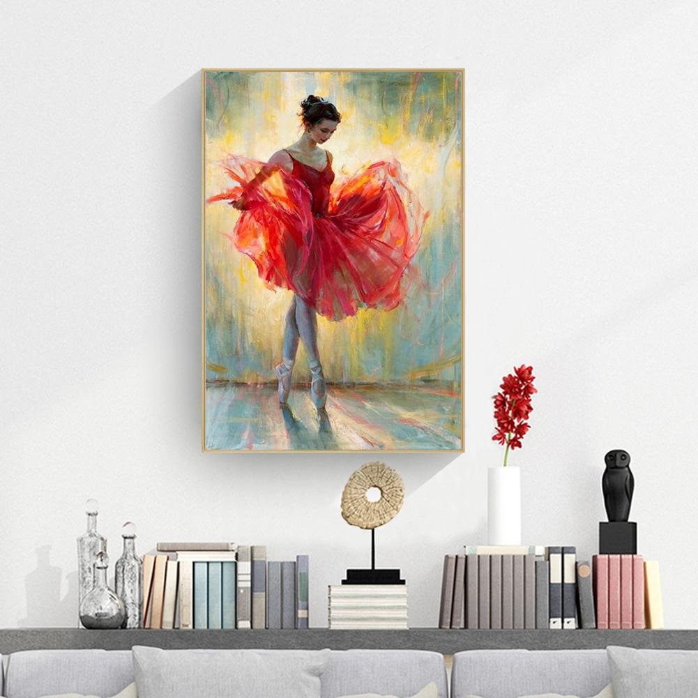 Diamond Painting - Full Round - Ballet Girl C