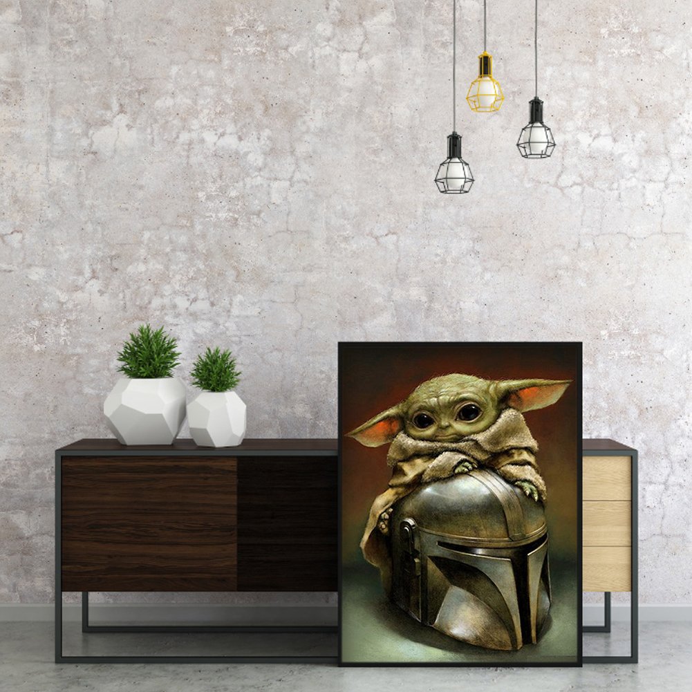 Diamond Painting - Full Round - Yoda K