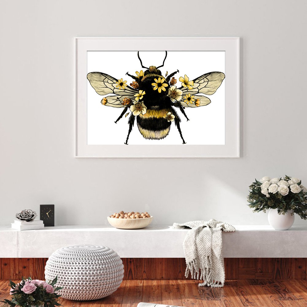 Diamond Painting - Full Round - Bee
