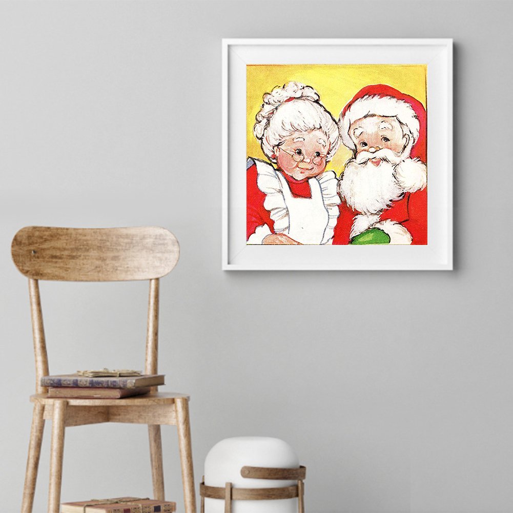 11ct Stamped Cross Stitch - Santa Claus(40*40cm)