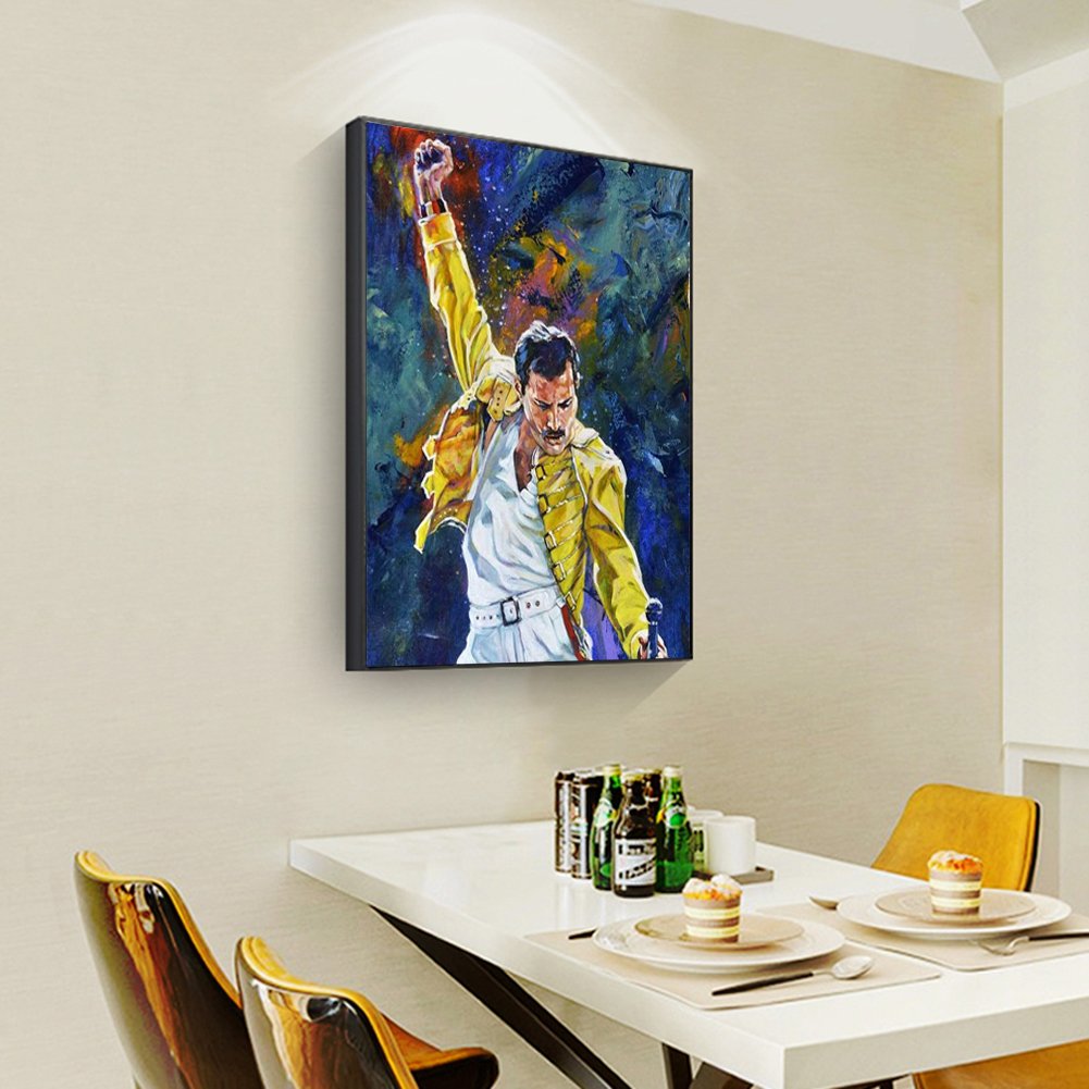 Diamond Painting - Full Round - Famous Star