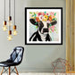 Diamond Painting - Full Round - Flower Cow A