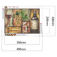 Diamond Painting - Full Round - Wine Glass D