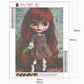 5D DIY Diamond Painting Kit - Full Round - Long Hair Doll
