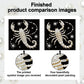DIY Pearl Painting With Frame - Handmade Self-Adhesive Pearls - Scorpion (25*25cm) A
