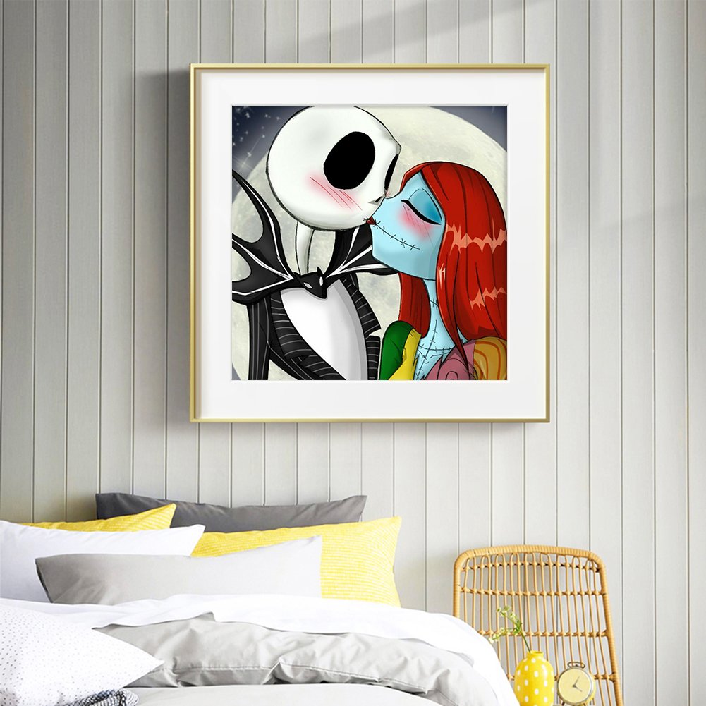 Diamond Painting - Full Round - Jack & Sally A