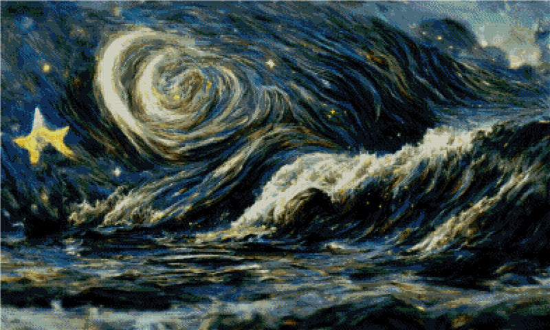 Full Round/Square Diamond Painting Kits | Starry sky