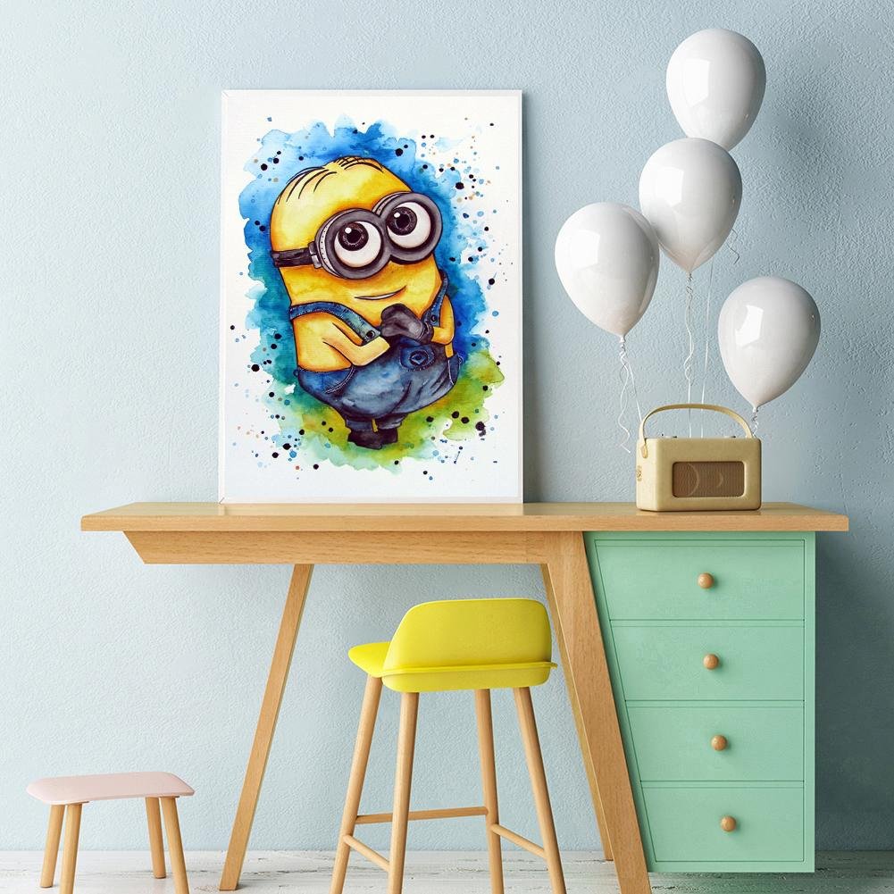 Diamond Painting - Full Round - Minions