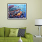 Diamond Painting - Full Round - Swimming Turtle 2