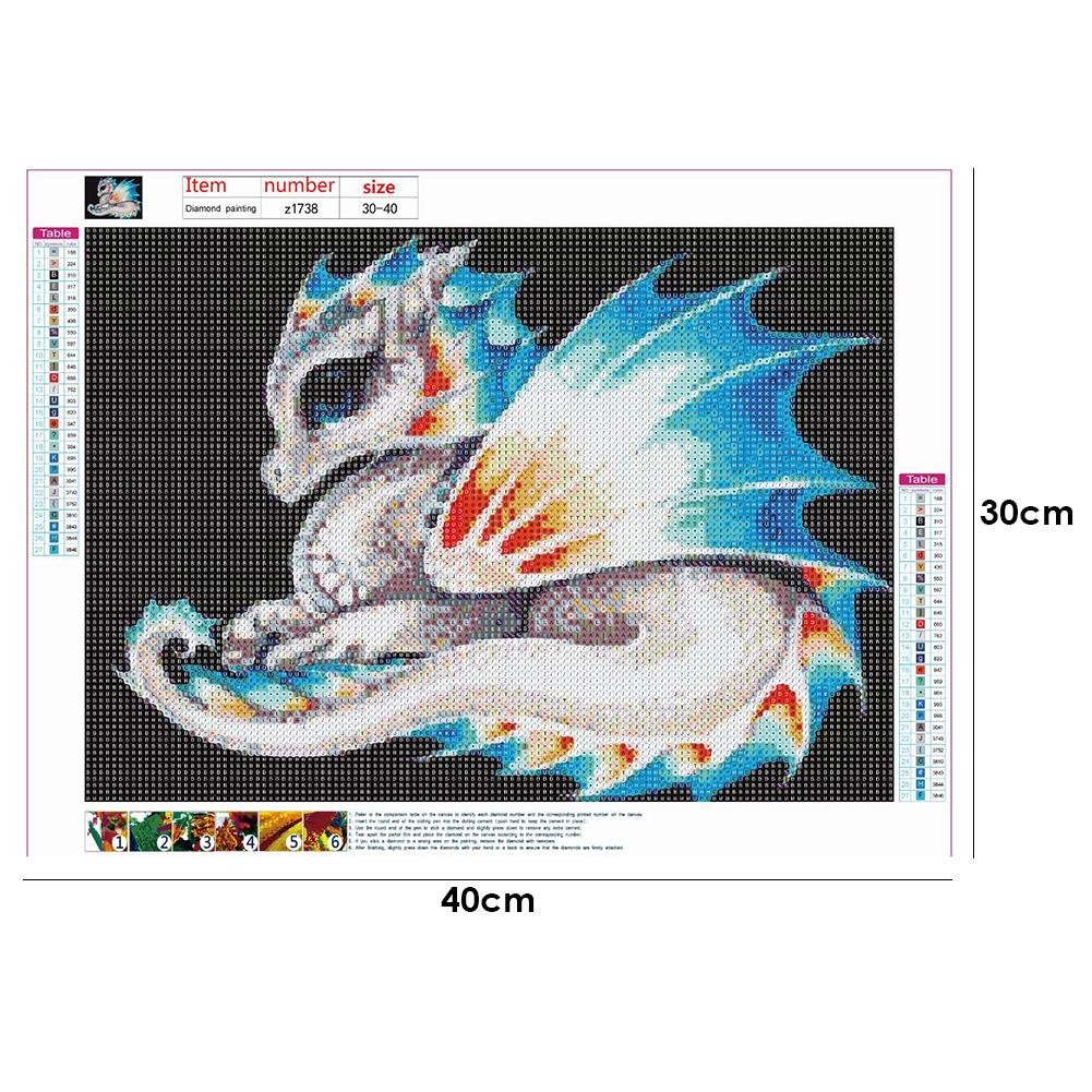 Diamond Painting - Full Round - Dragon A