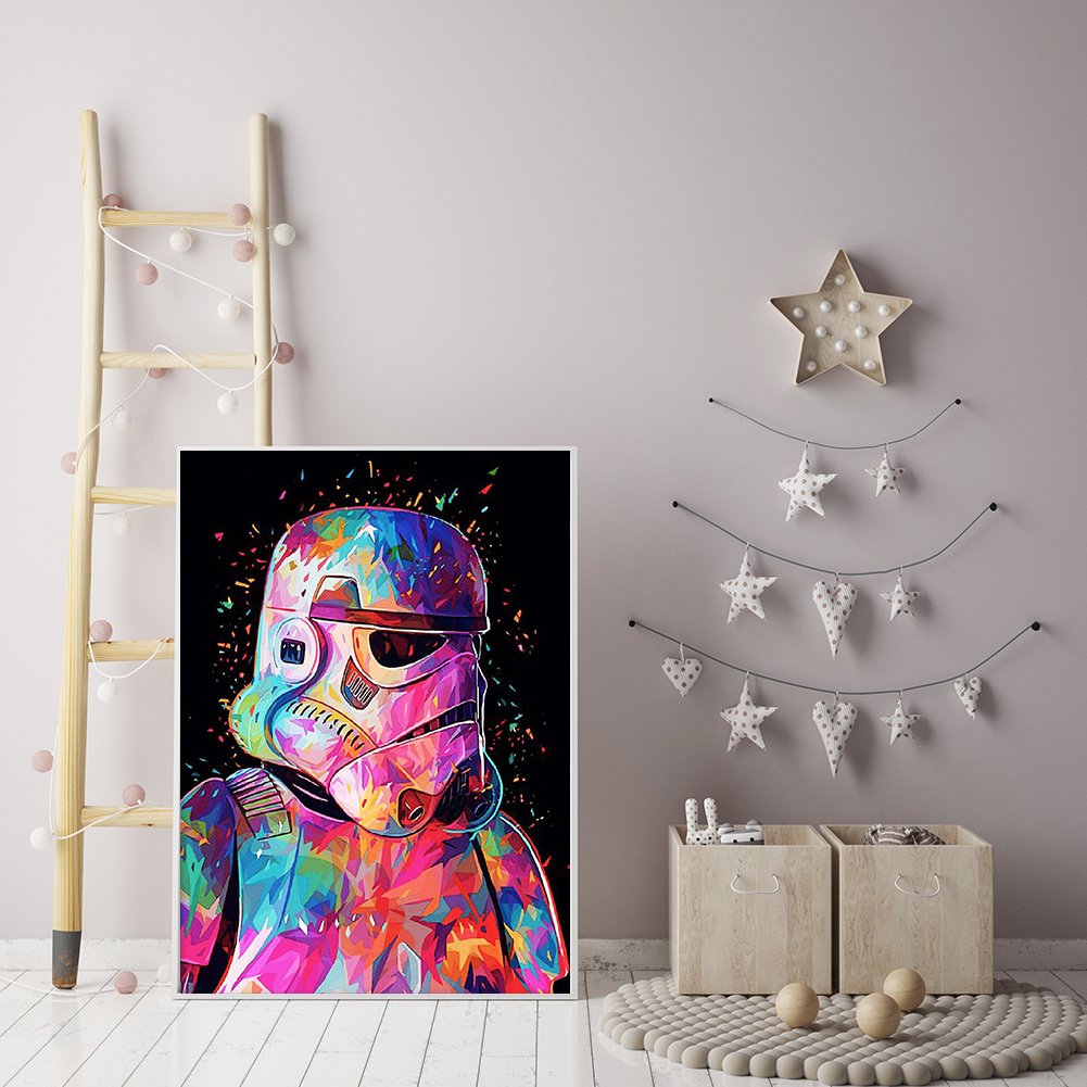 Diamond Painting - Full Round - Movie Star Wars