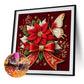 Diamond Painting - Full Round / Square - Red Christmas Poinsettia