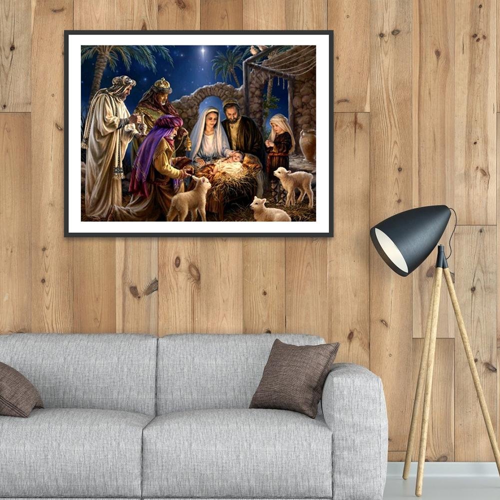 Diamond Painting - Full Round - Birth of Jesus