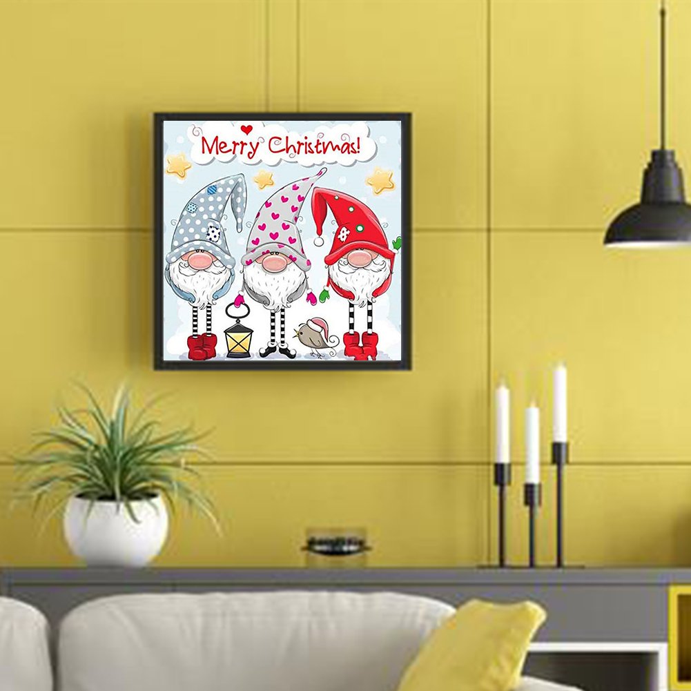 Diamond Painting - Full Round - Merry Christmas