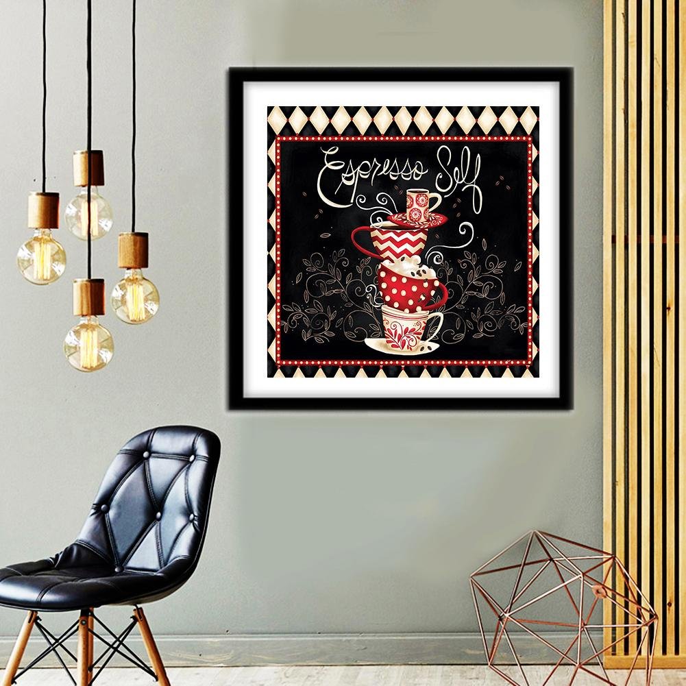 Diamond Painting - Full Round - Cup A