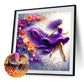 Diamond Painting - Full Round / Square - Girl In Purple