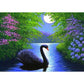Diamond Painting - Full Round - Black Swan