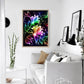 Diamond Painting - Full Round - Colorful Fantasy Flower