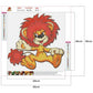 Diamond Painting - Full Round - Cartoon Lion