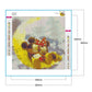 Sleeping Mikey & Minnie Mouse On Moon Full Drill Diamond Dotz Canvas Size