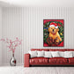 Diamond Painting - Full Round - Christmas Dog A
