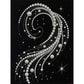 DIY Pearl Painting With Frame - Handmade Self-Adhesive Pearls - Spiral Pearl (30*40cm)