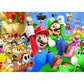 5D Diy Diamond Painting Kit Full Round Beads Super Mario