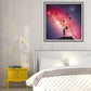 Diamond Painting - Full Round - Red Galaxy
