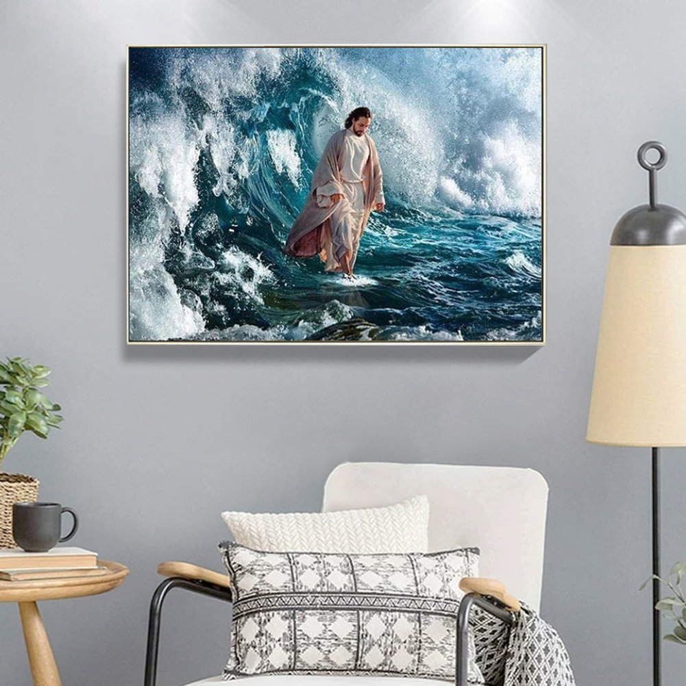 Diamond Painting - Full Round - Jesus 4
