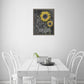 Diamond Painting - Full Round - Sunflower Blackboard