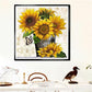 Diamond Painting - Full Round - Sunflower D