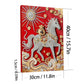 DIY Pearl Painting With Frame - Handmade Self-Adhesive Pearls - Horse (30*40cm) C